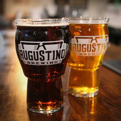 Augustino Brewing Brown and Blonde Beers