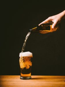 Augustino Brewing Company Poured Beer