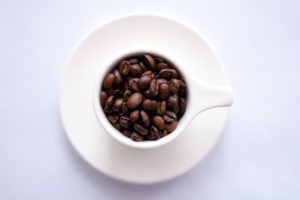 Augustino Brewing Beans in Coffee Mug